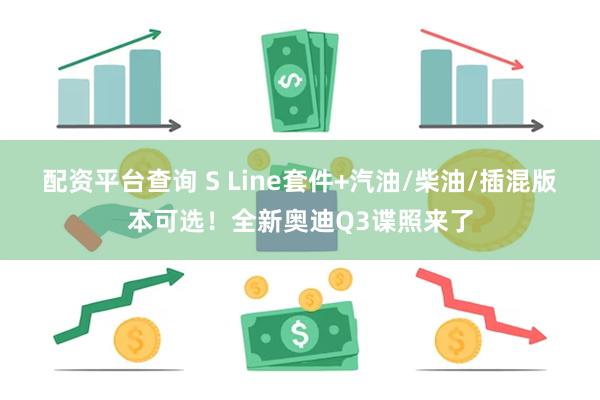 配资平台查询 S Line套件+汽油/柴油/插混版本可选！全新奥迪Q3谍照来了