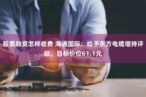 股票融资怎样收费 海通国际：给予东方电缆增持评级，目标价位61.1元