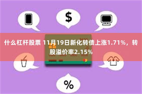 什么杠杆股票 11月19日新化转债上涨1.71%，转股溢价率2.15%