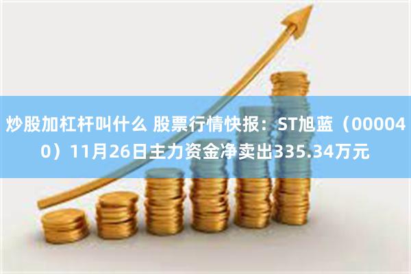 炒股加杠杆叫什么 股票行情快报：ST旭蓝（000040）11月26日主力资金净卖出335.34万元